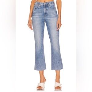 Veronica Beard Jeans Carly Kick Flare High Rise - Pebble Stone - Size 26